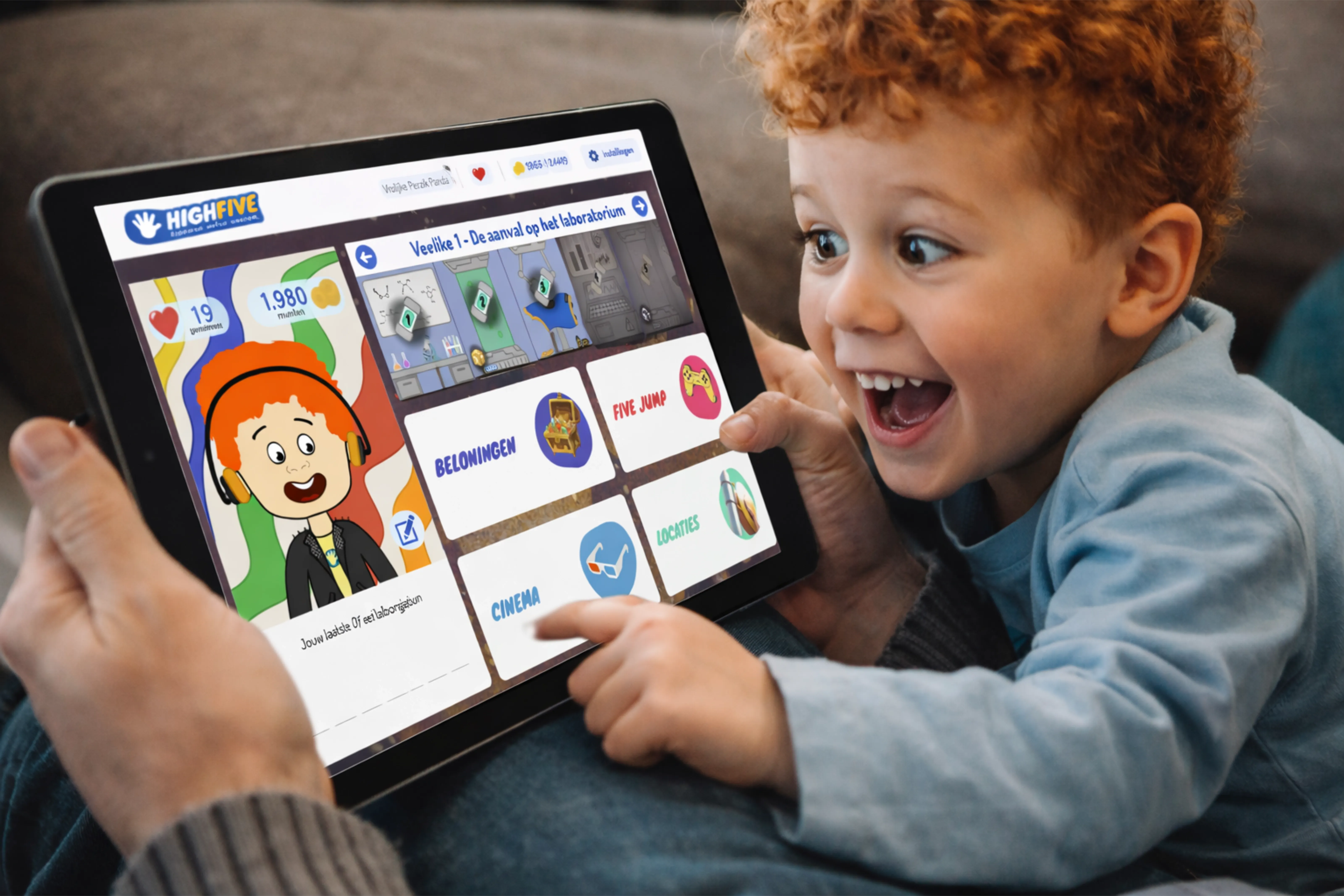 Scoor munten op het online universum